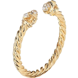 David Yurman Renaissance Ring - Gold/Ruby/Diamonds