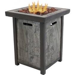 Sunnydaze Outdoor Propane Gas Fire Pit Table