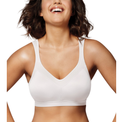 Playtex 18 Hour 4159 Active Breathable Comfort Wirefree Bra - White