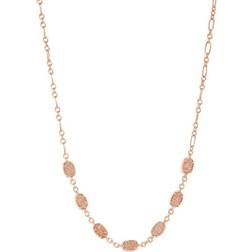 Kendra Scott Emilie Strand Necklace - Rose Gold/Sand Drusy