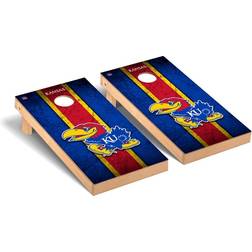 Victory Tailgate Kansas Jayhawks Vintage Regulation Cornhole Board Set