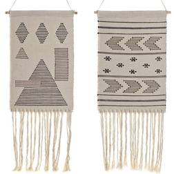 Dkd Home Decor Hanging decoration Ethnic Cotton (46 x 1 x 64 cm) Veggdekorasjon