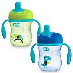 Chicco Semi Soft Spout Trainer Cup 2-pack