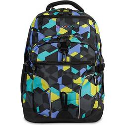 J World Atom Multi Purpose Laptop Backpack - Cubes