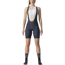 Castelli Prima Bib Shorts Women - Savile Blue/Brilliant Pink