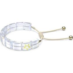 Swarovski Letra Star Bracelet - Gold/White/Transparent