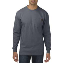 Dickies Long Sleeve Heavyweight Crew Neck T-shirt - Charcoal