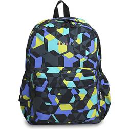 J World Oz Campus Laptop Backpack - Cubes