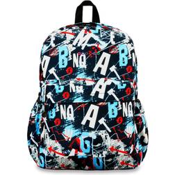 J World Oz Campus Laptop Backpack - Graffiti