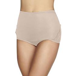 Vanity Fair Perfectly Yours Lace Nouveau Full Brief - Fawn