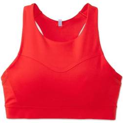 Brooks Drive 3 Pocket Run Bra - Red