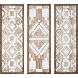 Home Essence Mandal Printed Wood Wall Decor