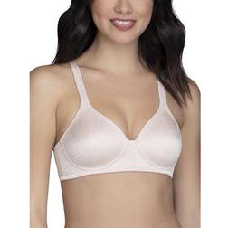 Vanity Fair Body Shine Full Coverage Wirefree Bra - Quartz Jacquard