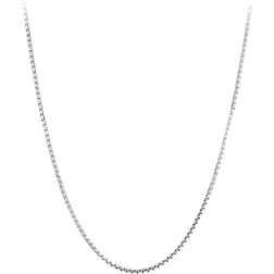 David Yurman Small Box Chain Necklace - Silver