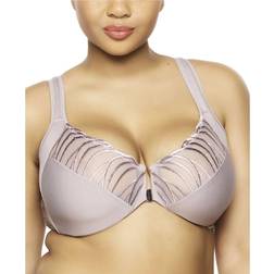 Felina Angie Front Close Minimizer Bra - Gull Grey