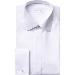 Eton Dobby Tuxedo Shirt - White