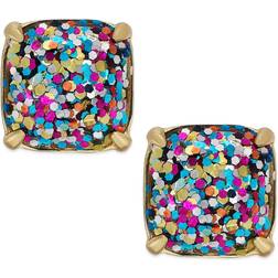 Kate Spade Small Square Stud Earrings - Gold/Multicolor