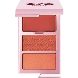 ONE/SIZE Cheek Clapper 3D Blush Trio Palette Freaky Peach