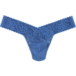 Hanky Panky Daily Lace Low Rise Thong - Storm Cloud Blue