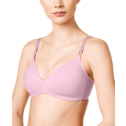 Warner's No Side Effects Wireless Bra - Pale Pink