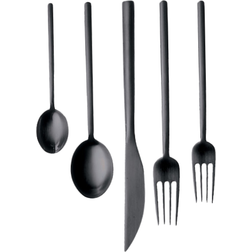 Mepra Due Oro Nero Cutlery Set 5pcs