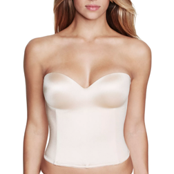 Dominique Ariel Hidden Underwire Longline Bridal Bra - Nude