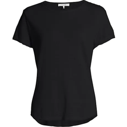 Frame Easy True Organic Linen T-Shirt - Noir