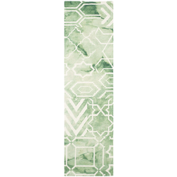 Safavieh Dip Dye Collection Green, Beige 70.1x243.8cm