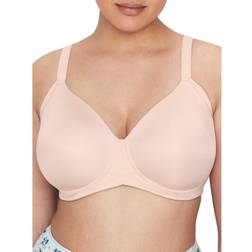 Vanity Fair Beauty Back Full Figure Wireless Extended Side and Back Smoother Bra - Sheer Quartz