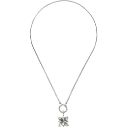 John Hardy Canang Sari Amulet Keyring Necklace - Silver