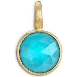Marco Bicego Jaipur Small Stackable Pendant - Gold/Turquoise