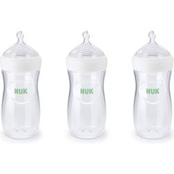 Nuk Simply Natural Bottle with SafeTemp 3-pack 266ml