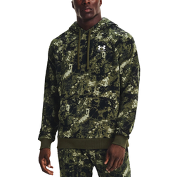 Under Armour Rival Fleece Cloud Graphic Camo Print Hoodie - Marine