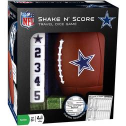 Master Piece Dallas Cowboys Shake N Score Dice Game Travel