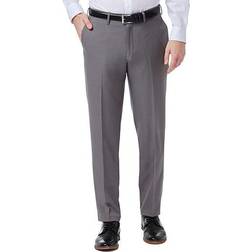 Haggar Premium Comfort Dress Pant - Silver