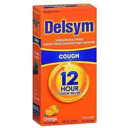 Delsym Cough Suppressant Liquid Orange 5.0 oz