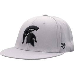 Top of the World Michigan State Spartans Fitted Hat - Gray