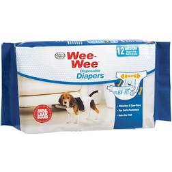 Four Paws Wee-Wee Disposable Dog Diapers M 12-pack