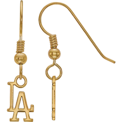 LogoArt Los Angeles Dodgers Dangle Earrings - Gold