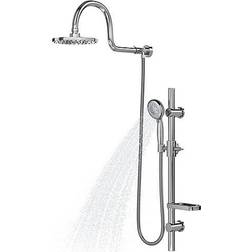 Pulse ShowerSpas Aquarain (1019-CH) Silver