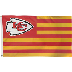 WinCraft Kansas City Chiefs Americana Stars & Stripes Deluxe Flag