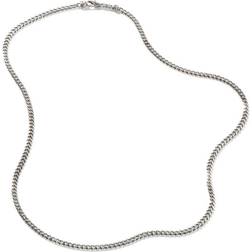 John Hardy Curb Chain Necklace 22" - Silver