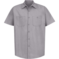 Red Kap Industrial Work Shirt - Silver Gray