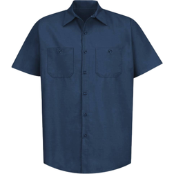 Red Kap Industrial Work Shirt - Navy