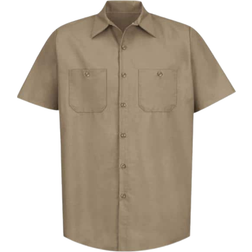 Red Kap Industrial Work Shirt - Khaki