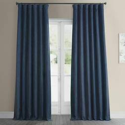 Faux Linen Window Curtain 127x304.8cm