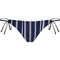 Lemlem Nunu String Bikini Bottom - Navy
