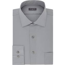 Van Heusen Classic-Fit Wrinkle Free Dress Shirt - Grey Mist