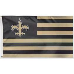 New Orleans Saints Americana Stars & Stripes Deluxe Flag