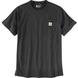 Carhartt Force Relaxed Fit Midweight Short Sleeve Pocket T-shirt - Carbon Heather